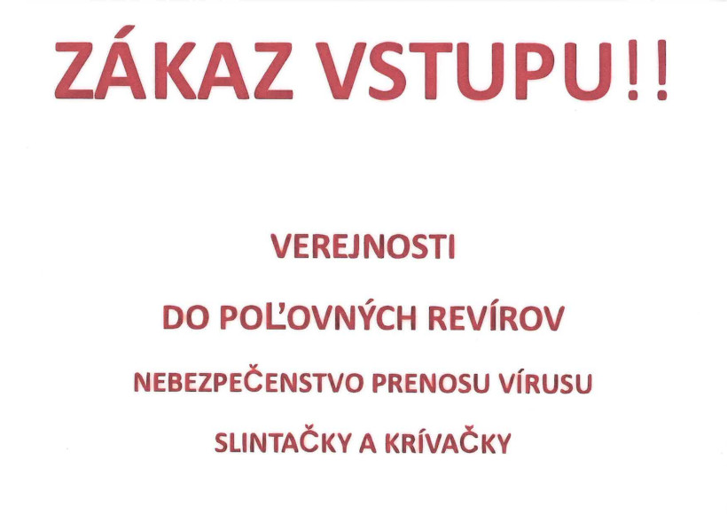 ZÁKAZ VSTUPU!!
