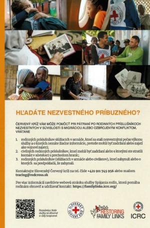 Hľadáte nezvestného príbuzného?